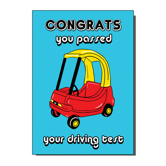 You Passed Your Driving Test Birthday / Greetings Card