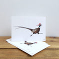 Load image into Gallery viewer, Christmas Cards - Christmas Pheasant | Robin | Christmas Hares
