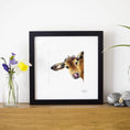 Load image into Gallery viewer, Inky Cow Illustration Print
