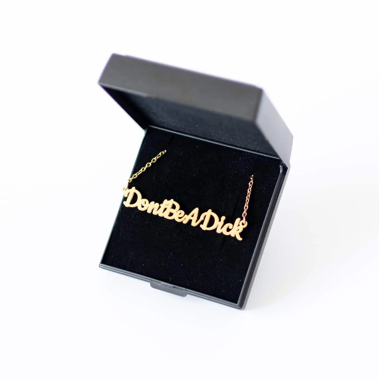 Don't be a dick necklace - Trend Tonic 