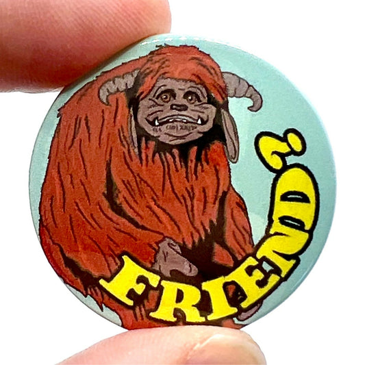 Ludo 1980s Film Inspired Button Pin Badge