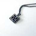 Load image into Gallery viewer, Square Enamel Block Pendant2 - MaisyPlum
