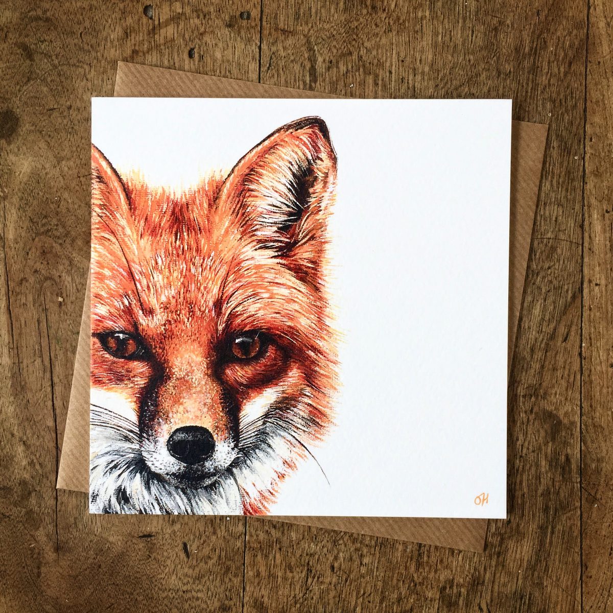 Fox Greetings Card