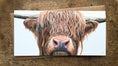 Load image into Gallery viewer, Highland Cow Greetings Card

