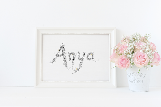 Anya Framed flowers