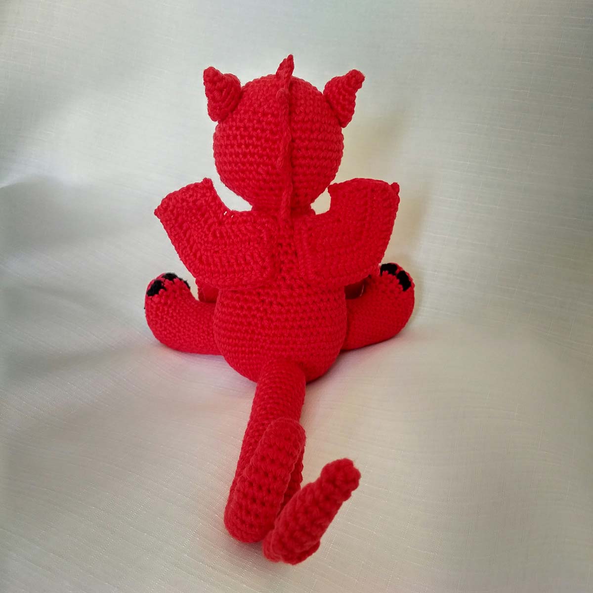 PDF Welsh Dragon Crochet Pattern, Crochet Pattern, Welsh Dragon Amigurumi Pattern