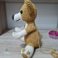 Load image into Gallery viewer, PDF Corgi Crochet Pattern, Cerys the Corgi Crochet Pattern, Crochet Pattern, Dog Amigurumi Pattern
