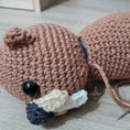 Load image into Gallery viewer, PDF Beaver Crochet Pattern, Bobby the Beaver Crochet Pattern, Crochet Pattern, Beaver Amigurumi Pattern
