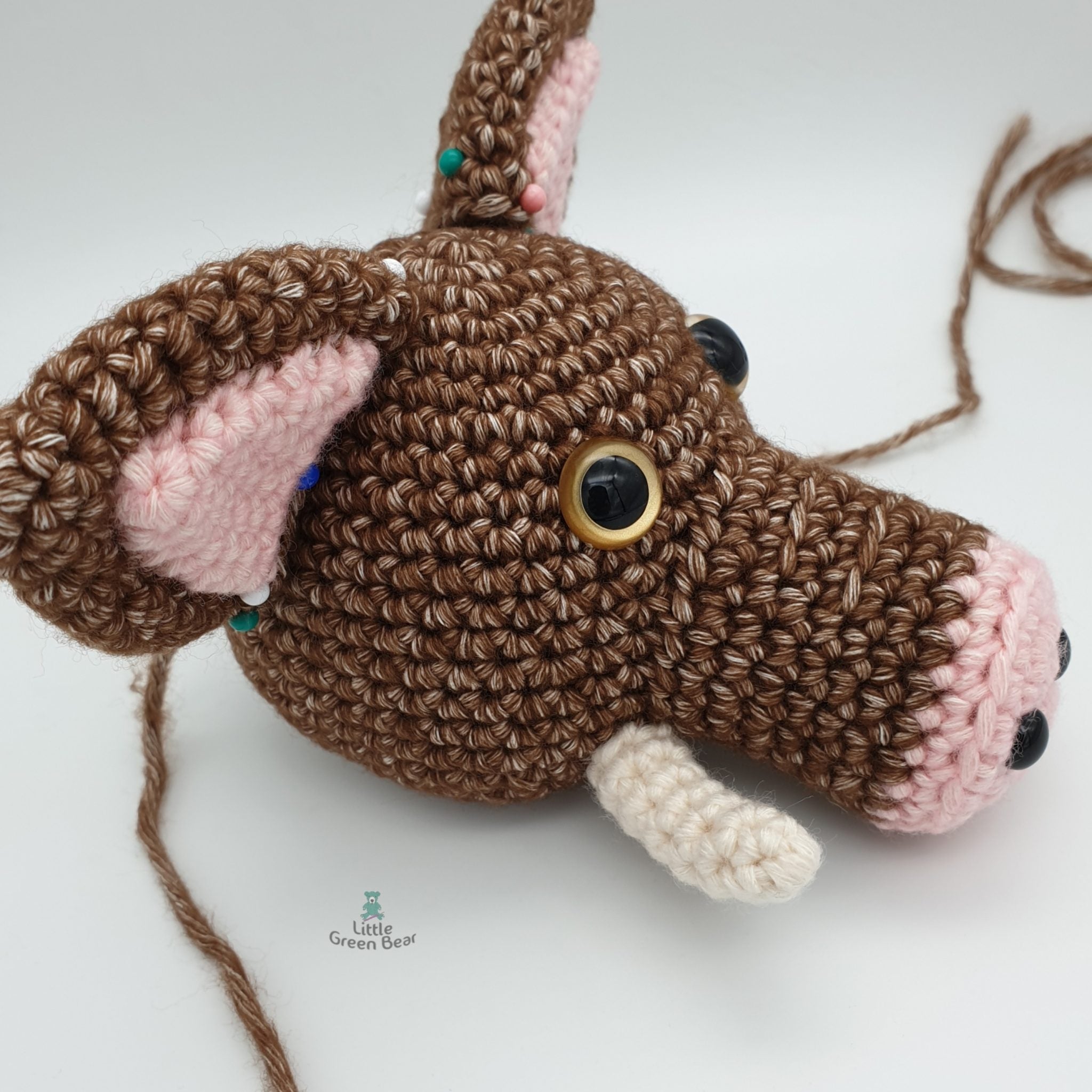 PDF Boar Crochet Pattern, Boris the Boar Crochet Pattern, Crochet Pattern, Wild Boar Amigurumi Pattern, Pig