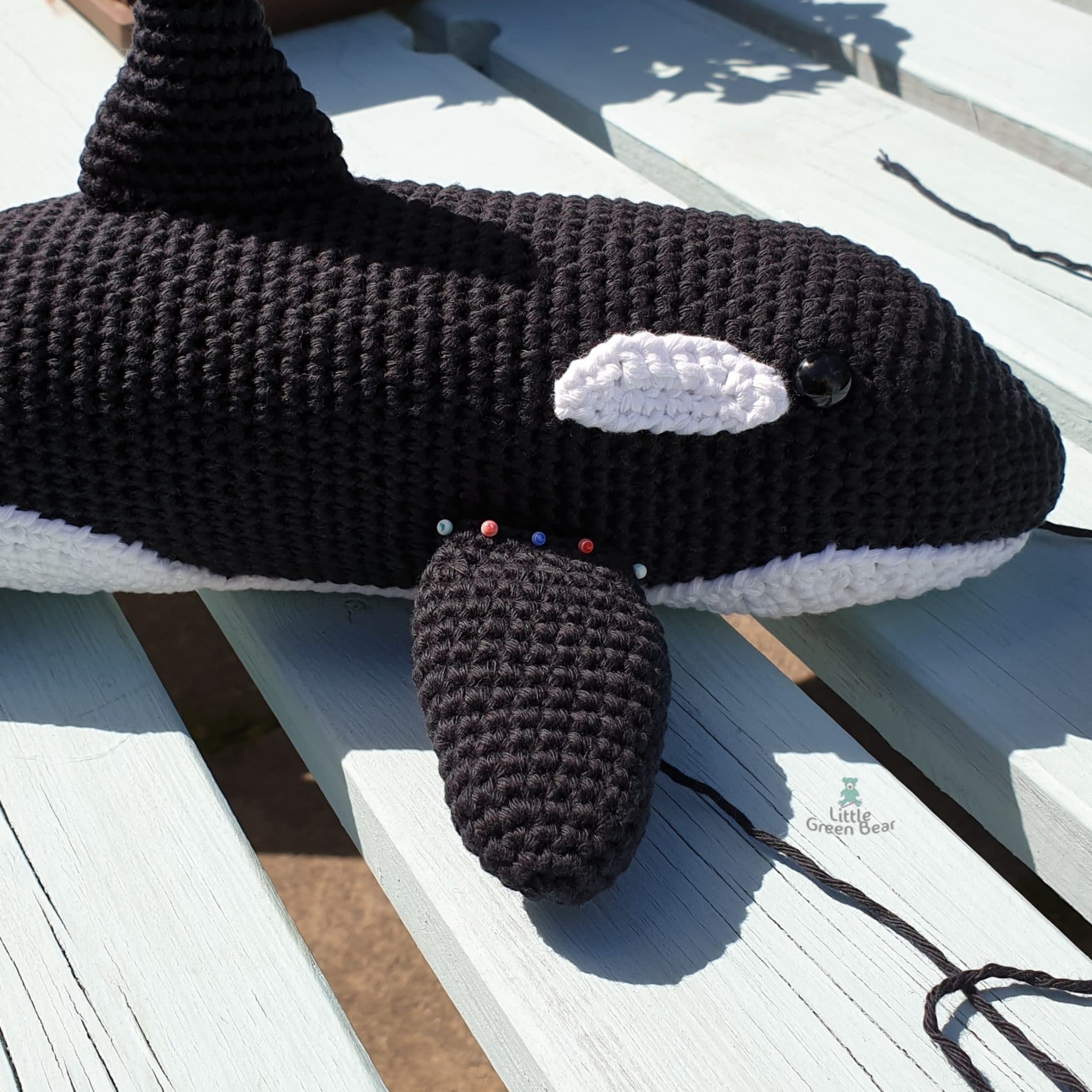 PDF Orca Crochet Pattern, Olwyn the Orca Crochet Pattern, Killer Whale Amigurumi Pattern, Orca Crochet Toy Pattern