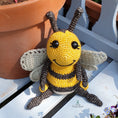 Load image into Gallery viewer, PDF Bumblebee Crochet Pattern, Becky the Bumblebee Crochet Pattern, Crochet Pattern, Bee Amigurumi Pattern
