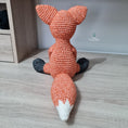 Load image into Gallery viewer, PDF Fox Crochet Pattern, Fraser the Fox Crochet Pattern, Crochet Pattern, Fox Amigurumi Pattern
