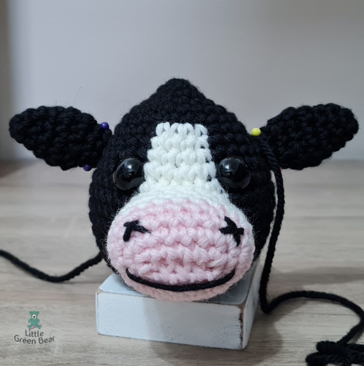 PDF Cow Crochet Pattern, Frannie the Friesian Cow Crochet Pattern, Crochet Pattern, Cow Amigurumi Pattern