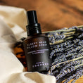 Load image into Gallery viewer, PILLOW MIST. Sleepy Head- 100% Natural with Lavender, Frankincense and Chamomile. 60ml Glass Bottle. Organic Ingredients.
