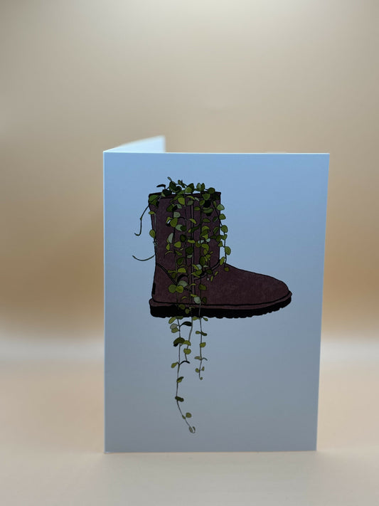 Cosy Bootanical Card