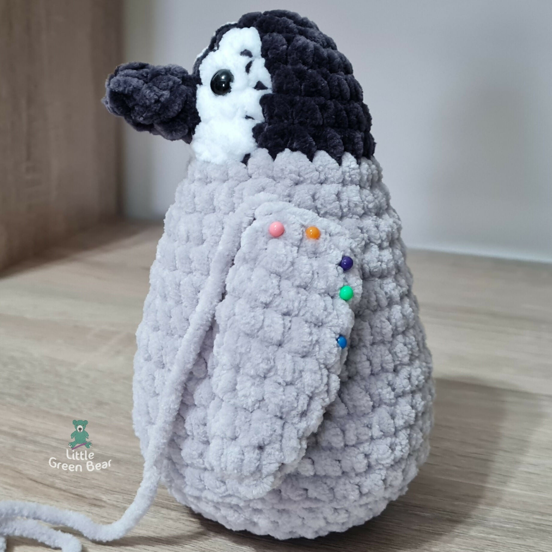 PDF Penguin Crochet Pattern, Pru the Penguin Crochet Pattern, Penguin & Chick Amigurumi Pattern, Penguin Crochet Toy Pattern