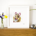 Load image into Gallery viewer, Inky Mouse Illustration Print
