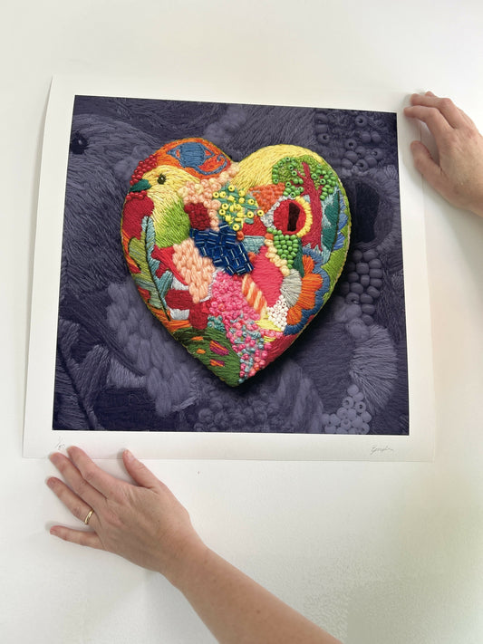 Heart Of Nature Giclee Limited Edition Print