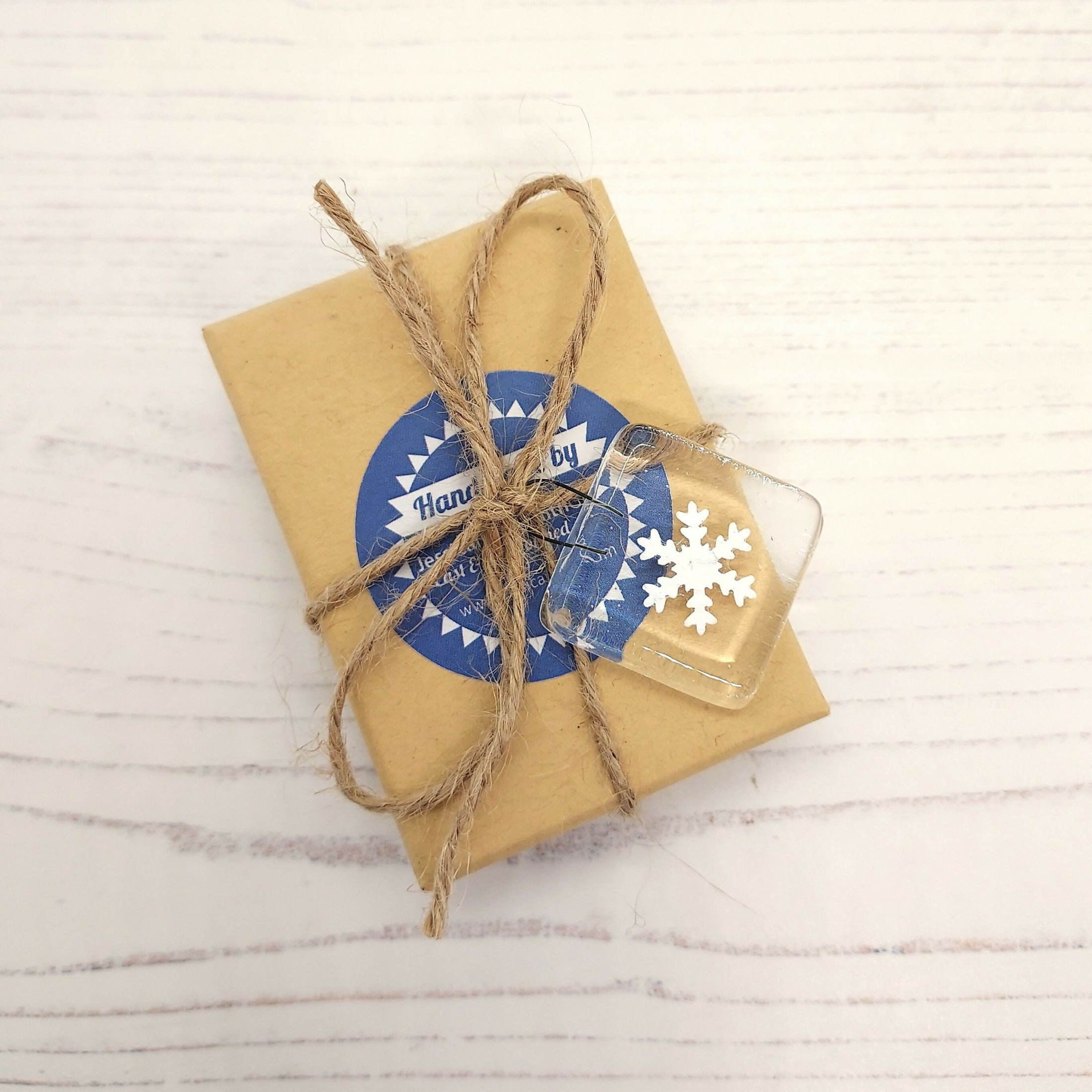 Handmade Fused Glass Reindeer Christmas Brooch By Jessica Irena Smith Glass