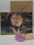 Load image into Gallery viewer, Majestic Lion Greeting Cards
