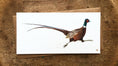 Load image into Gallery viewer, Running Pheasant Greetings Card
