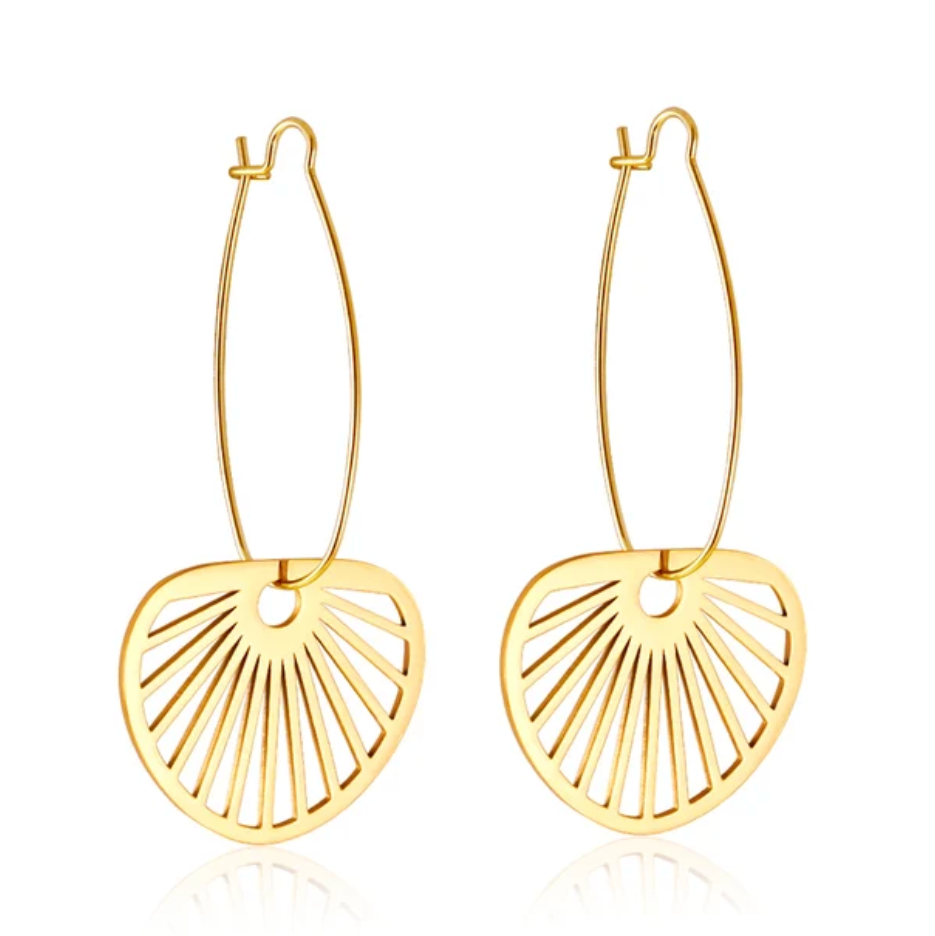 Art deco drop earrings