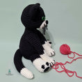 Load image into Gallery viewer, PDF Cat Crochet Pattern, Connie the Cat Crochet Pattern, Crochet Pattern, Cat Amigurumi Pattern, Kitten
