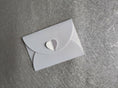 Load image into Gallery viewer, Mini Heart Closure Envelopes - Hand Made - 4.2 x 6.2cm
