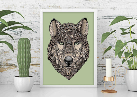 Wolf Art Print