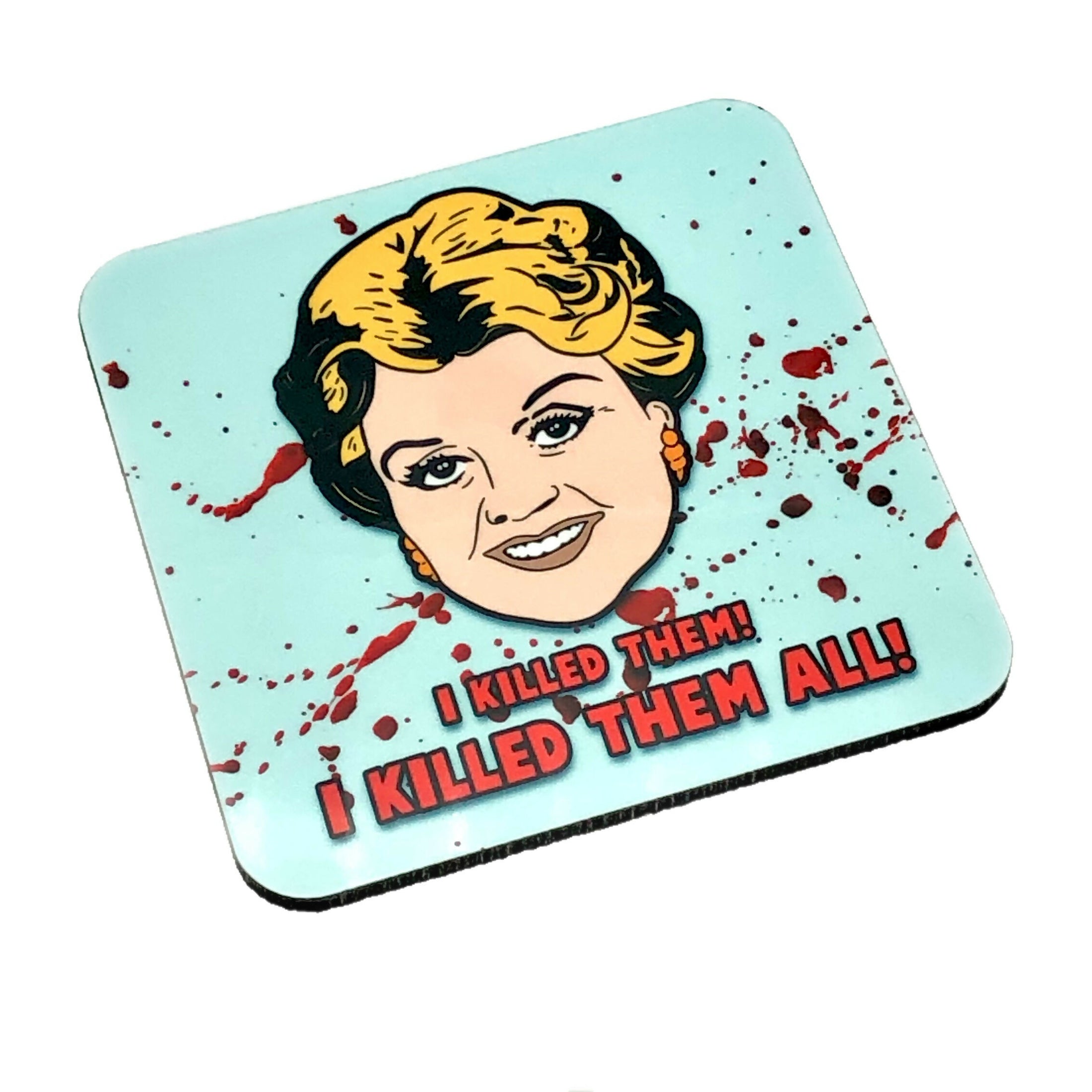 Murder She Wrote Inspired Drinks Coaster