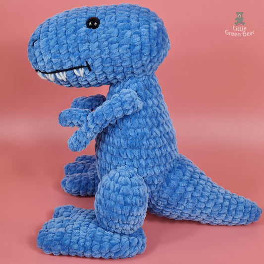 PDF T-Rex Crochet Pattern, Tom the T-Rex Crochet Pattern, Dinosaur Amigurumi Pattern, T-Rex Crochet Toy Pattern