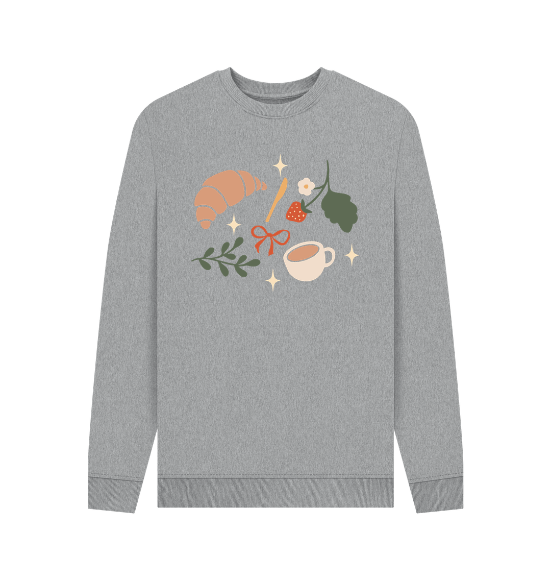 Light Heather Croissant unisex style sweater