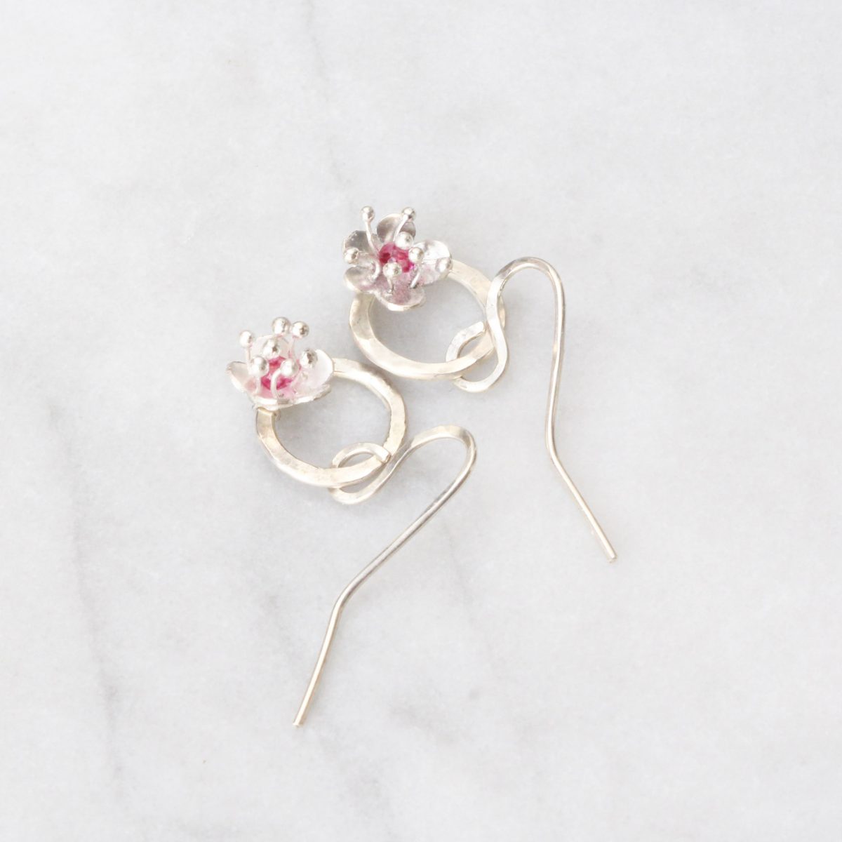 Blossom Hoop Earrings