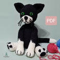 Load image into Gallery viewer, PDF Cat Crochet Pattern, Connie the Cat Crochet Pattern, Crochet Pattern, Cat Amigurumi Pattern, Kitten
