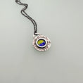 Load image into Gallery viewer, Boho ename lround pendant  - MaisyPlum
