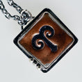 Load image into Gallery viewer, Copper and Sterling Silver Aries Ram Pendant Necklace (Unisex) - MaisyPlum
