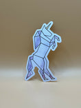 Load image into Gallery viewer, Origami Unicorn Sticker
