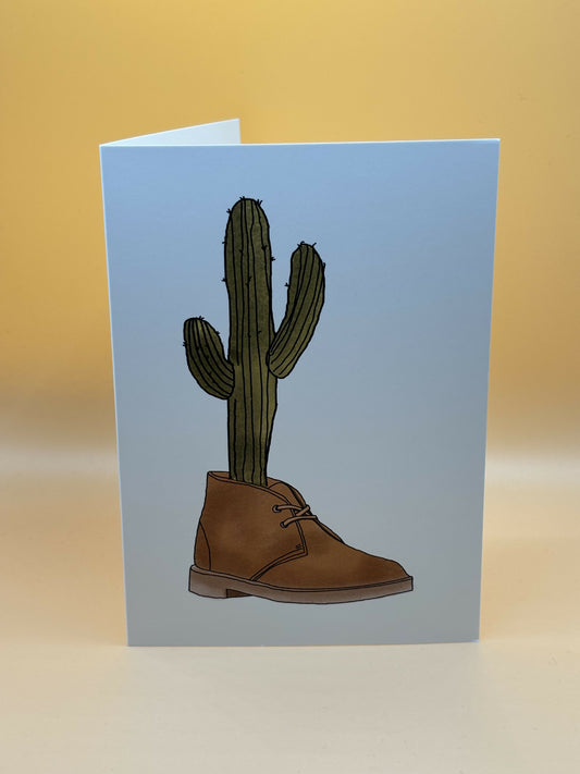 Desert Bootanical Card