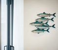 Load image into Gallery viewer, Shoal of Mackerel Wall Mounted Art

