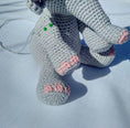 Load image into Gallery viewer, PDF Elephant Crochet Pattern, Eva the Elephant Crochet Pattern, Crochet Pattern, Elephant Amigurumi Pattern
