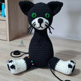 Load image into Gallery viewer, PDF Cat Crochet Pattern, Connie the Cat Crochet Pattern, Crochet Pattern, Cat Amigurumi Pattern, Kitten
