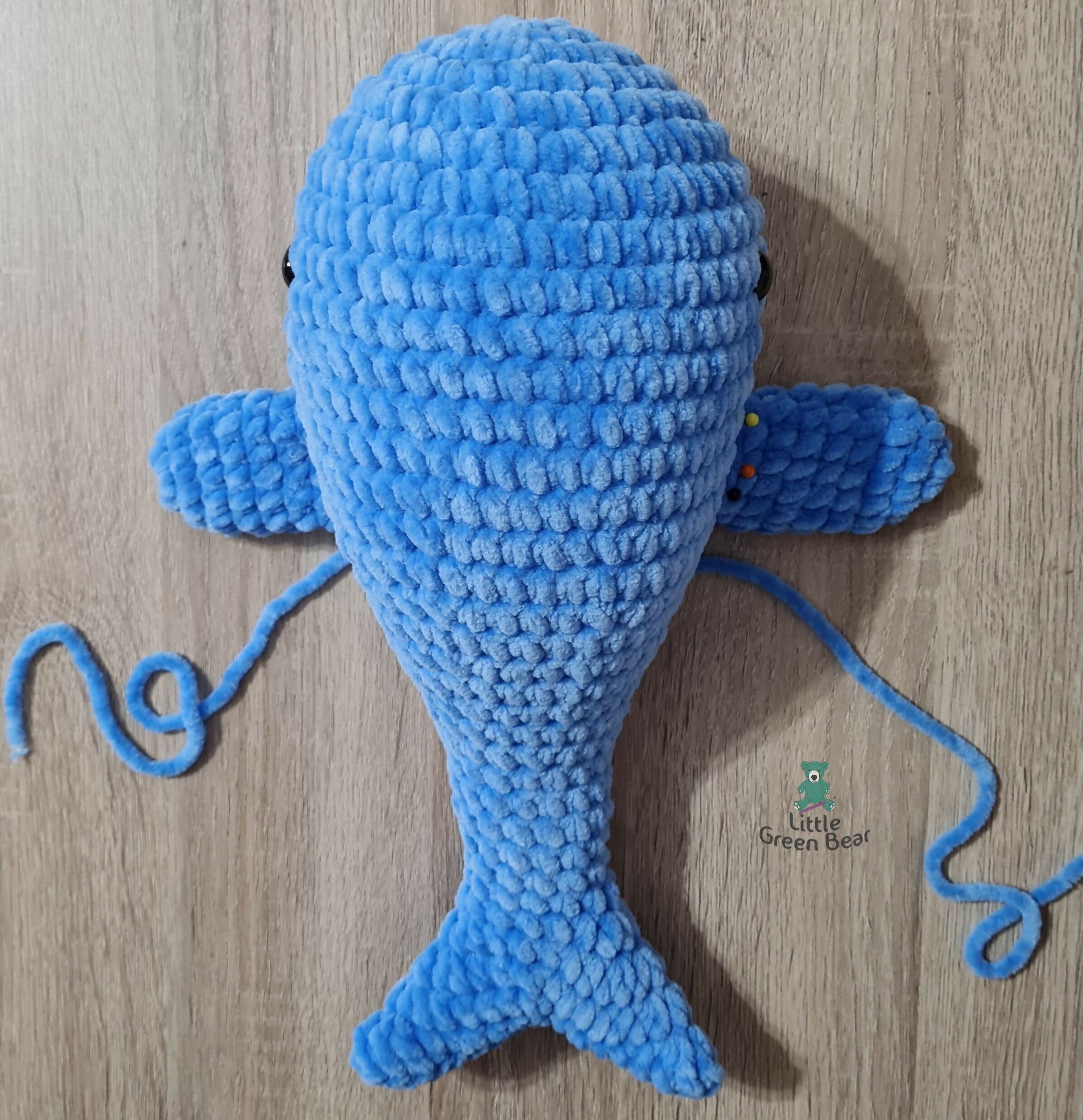 PDF Whale Crochet Pattern, Wesley the Whale Crochet Pattern, Whale Amigurumi Pattern, Whale Crochet Toy Pattern