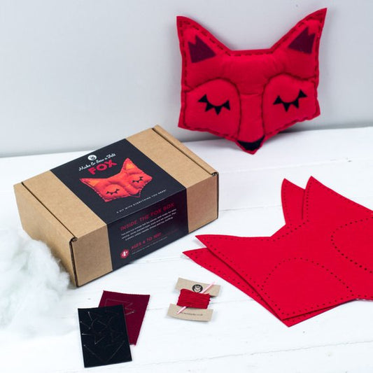 Fox Sewing Kit - learn how to sew!
