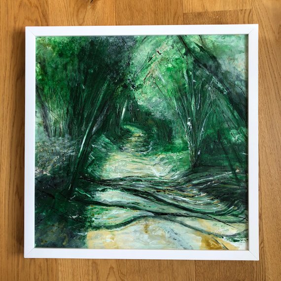 Green Path - Original Painting