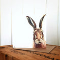 Load image into Gallery viewer, Hare Greetings Card
