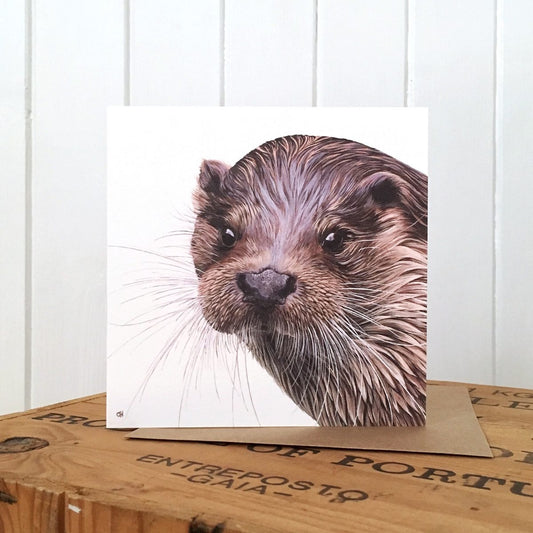 Otter Greetings Card