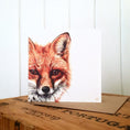 Load image into Gallery viewer, Fox Greetings Card
