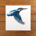 Load image into Gallery viewer, Kingfisher fine art giclée print
