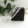Load image into Gallery viewer, Sterling Silver Bangle Set
