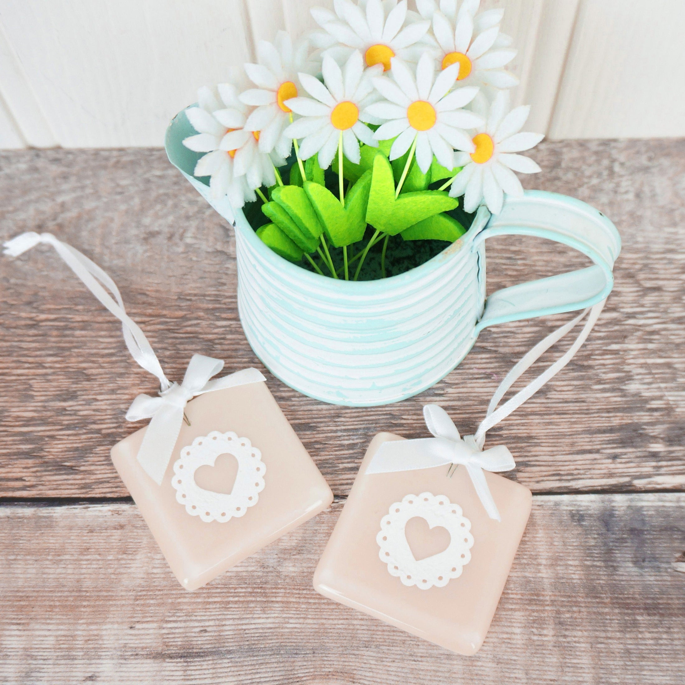 Handmade Fused Glass Paper Cut Confetti Heart Keepsake Favour By Jessica Irena Smith Glass